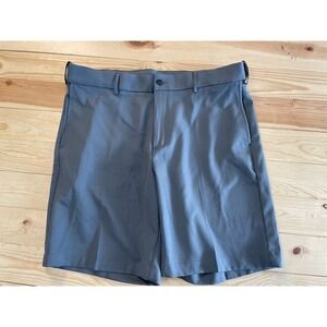 PRO TOUR Mens Gray Chino Golf Shorts Size 38 SI36